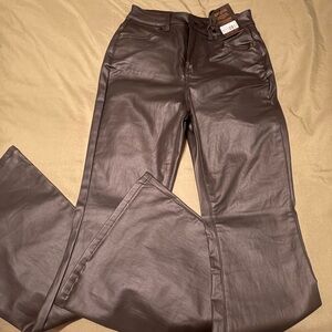 Women's Faux black Jeans